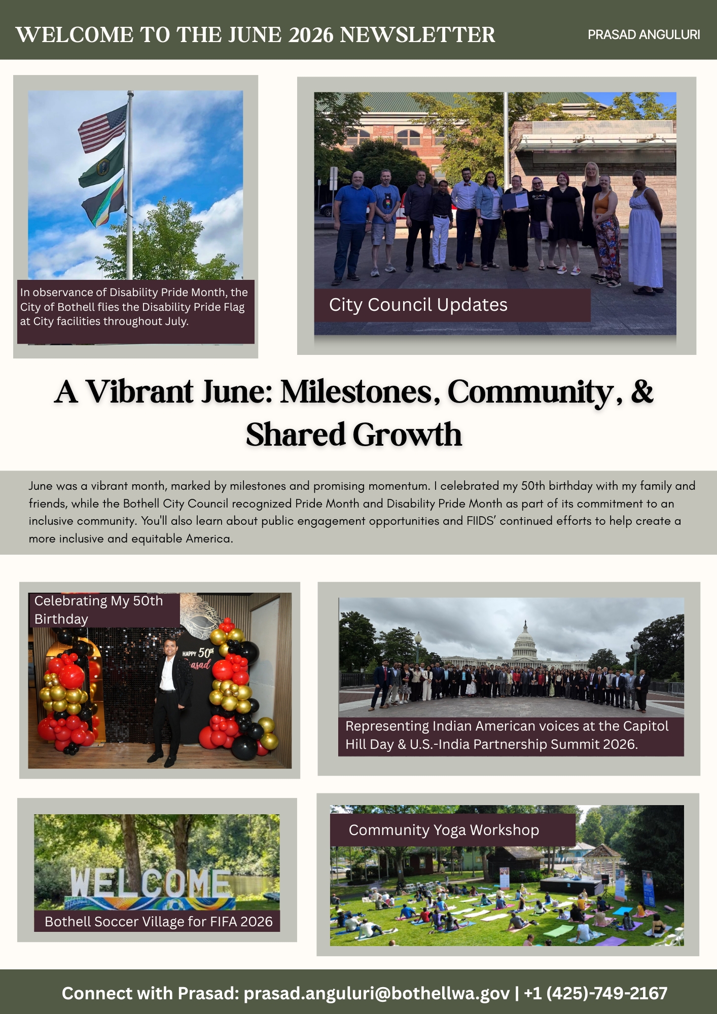 June 2026 Newsletter cover